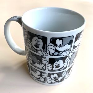 Mickey Mouse Disney Black & White Monotone Mug